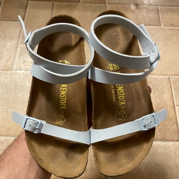 Birkenstock Daloa, Light Blue, Size 5.5, EUC. - Picture 2 of 5